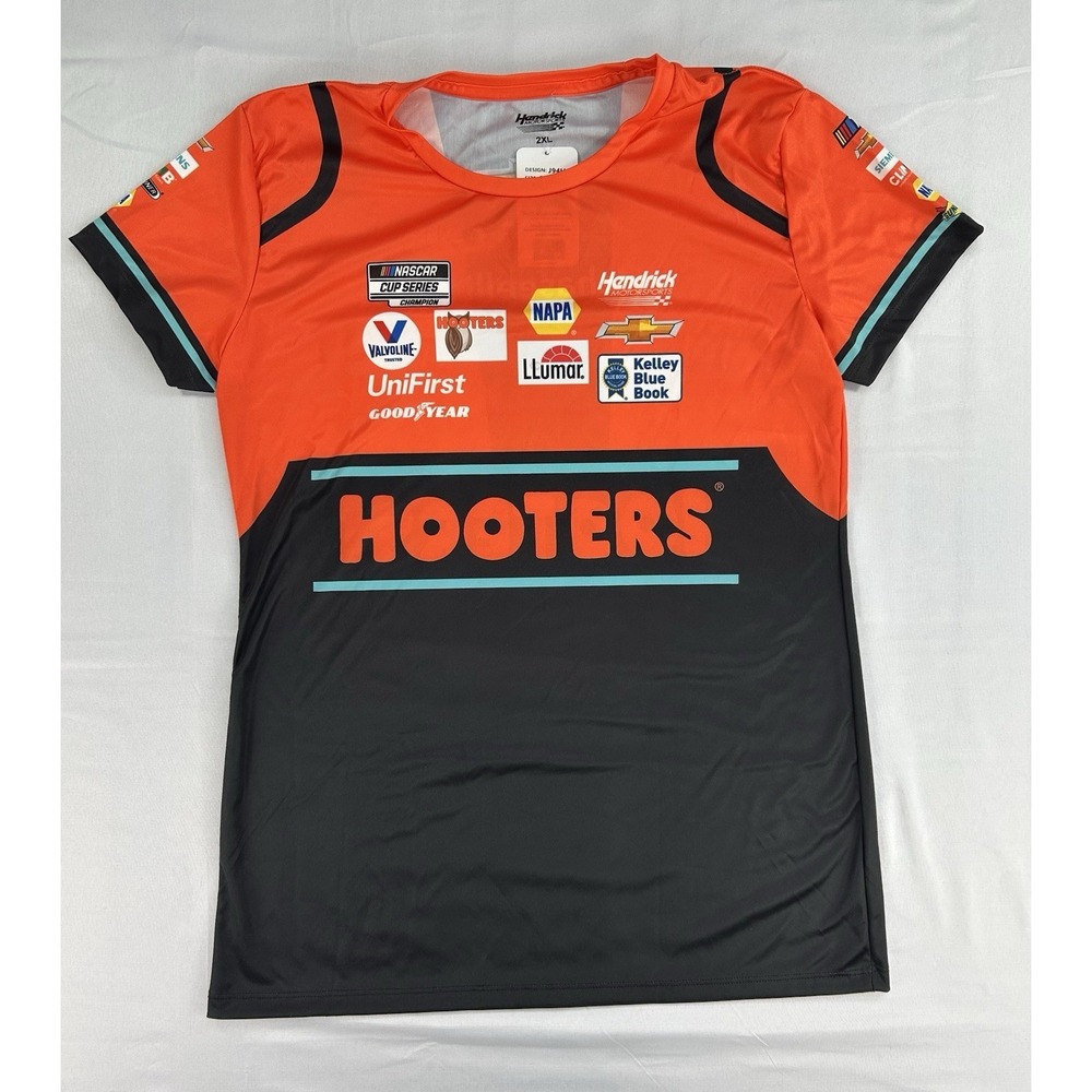 Bay Island Sportswear Hendrick Motorsports Chase Elliott NASCAR Shirt Women‎ 2XL